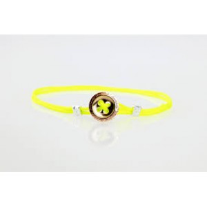 IBAMBOLI BRACCIALE  "ibottoni giallo" 